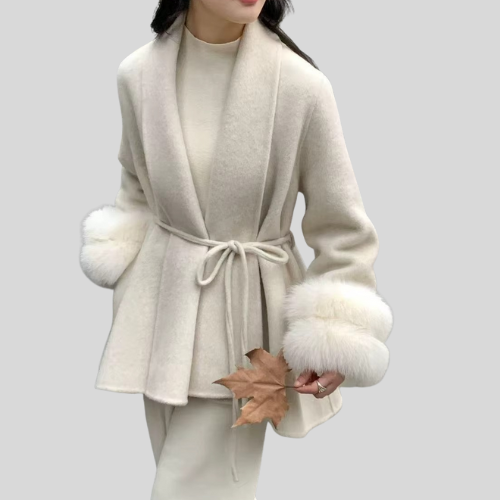 BIANCA - Cappotto caldo in lana