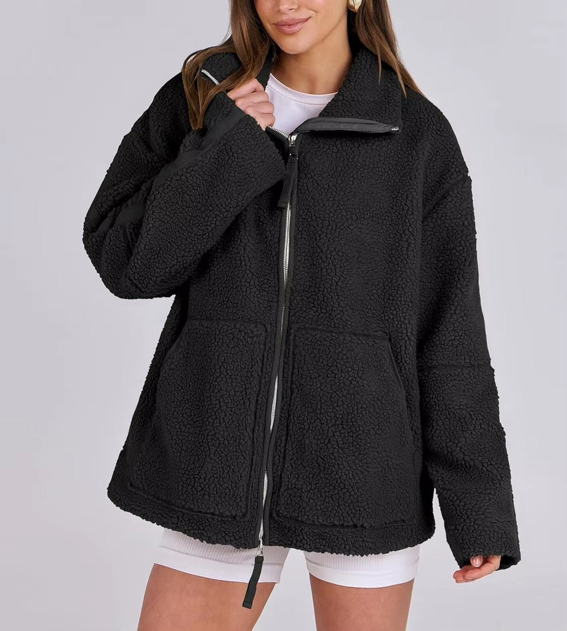 LIVIA - Cappotto in pile
