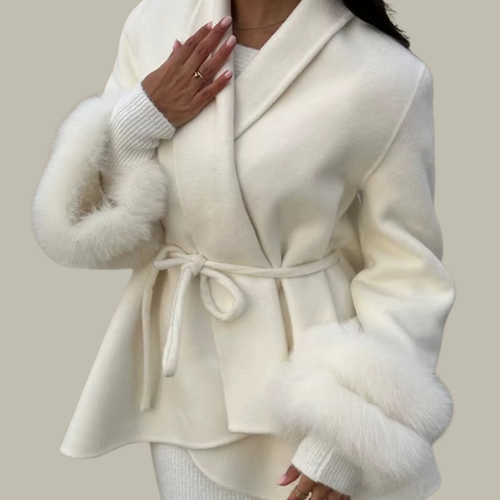 BIANCA - Cappotto caldo in lana