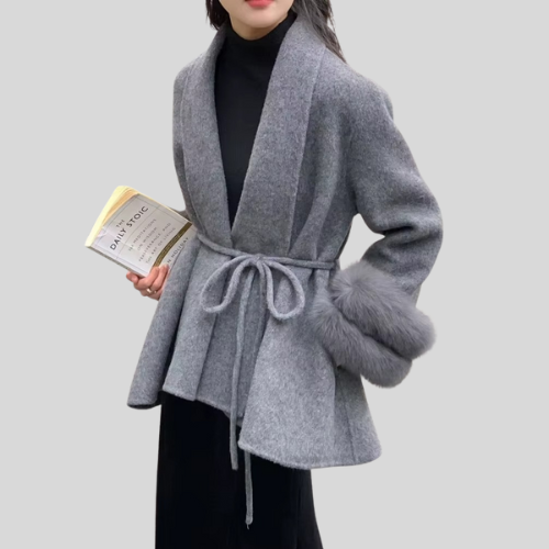 BIANCA - Cappotto caldo in lana