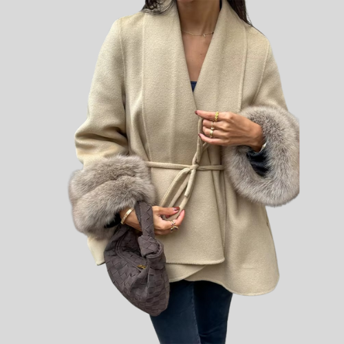BIANCA - Cappotto caldo in lana