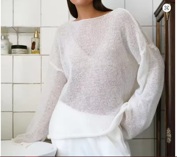 Maglione donna, lana d'autunno
